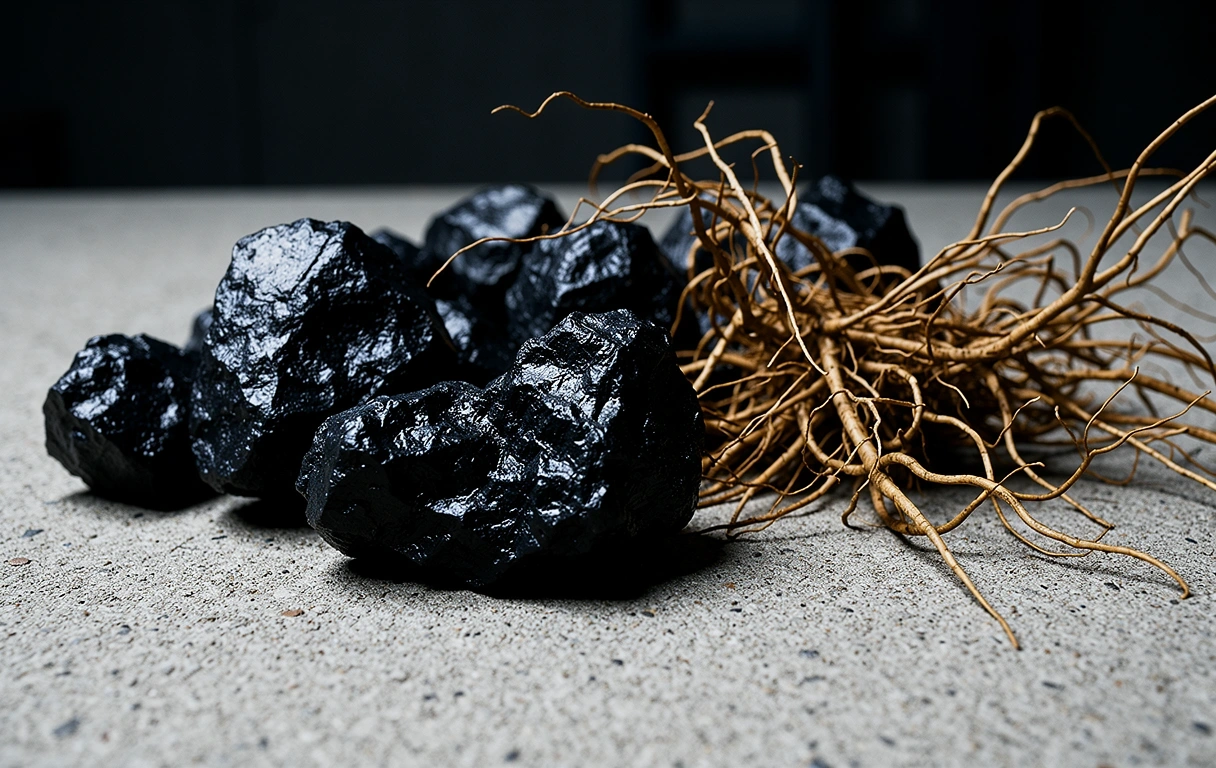 Natural elements for men's wellness