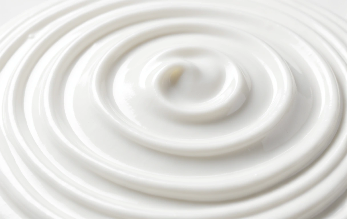 Texture of premium moisturizing cream